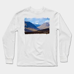 Looking towards Glen Etive, Scotland Long Sleeve T-Shirt